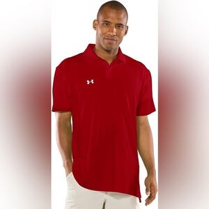 Under Armour Bold Red Polo Shirt